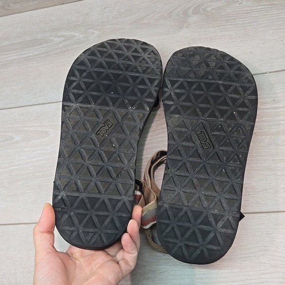 Teva Men\'s Sandals Hurricane  Outdoor Hook&loop Slide Shoes Sz 10